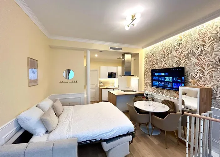 4* - 60 Sqm - Parc Des Expositions - 6p 아파트 *